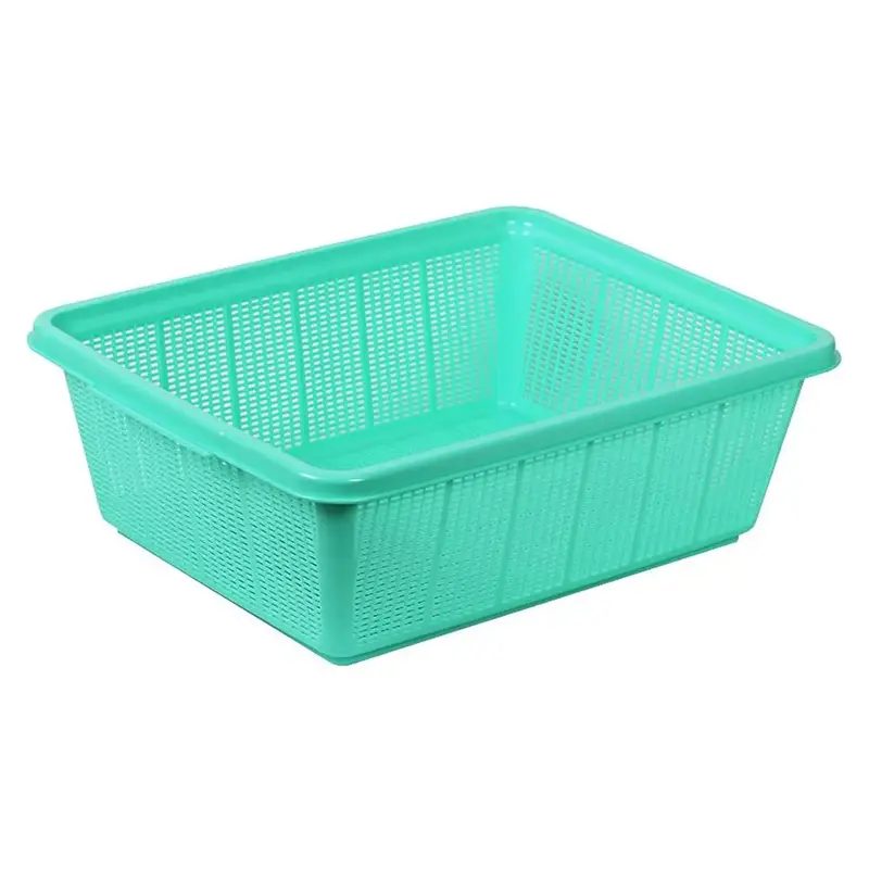 Takeya 14L Rectangular Food Storage Drain Container – Polypropylene Meal Prep & Straining Bin 1