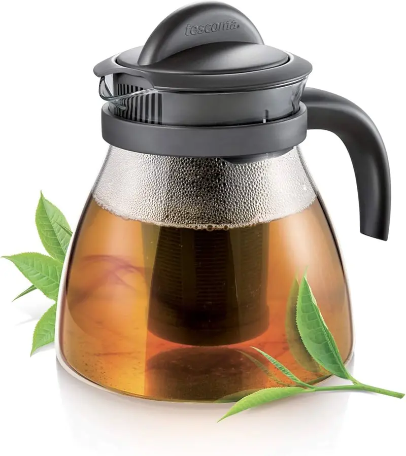 Tescoma Monte Carlo 1.5L Electric Tea Maker With Removable Infuser – Black 1