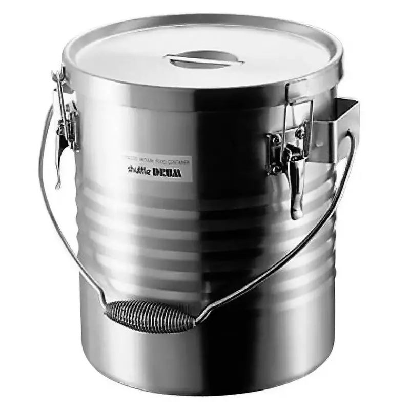 Thermos Stainless Steel Insulated Food Carrier With Swing Handle 1