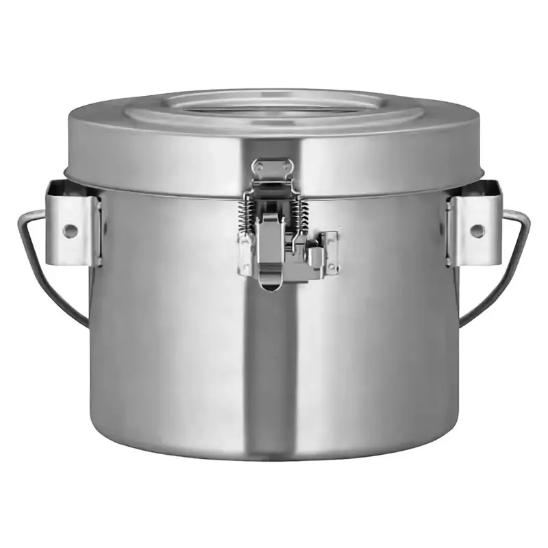 Thermos Stainless Steel Vacuum-Insulated Food Container With Silicone Gasket 1