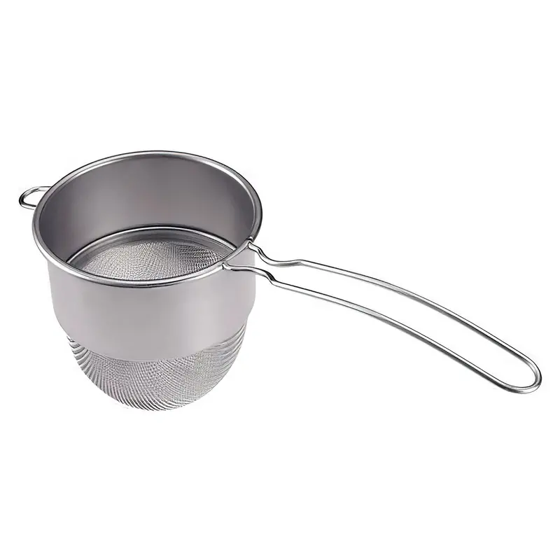 Three Snow 30-Mesh Stainless Steel Tea Strainer 1