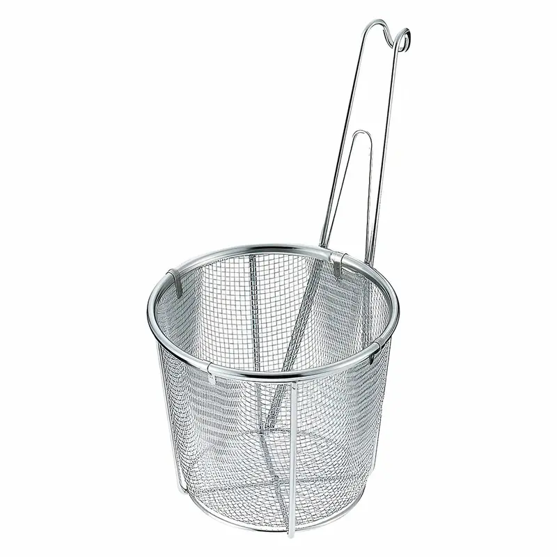 Three Snow Tebo Noodle Strainer – Flat-Base Stainless Steel Design For Easy Storage 1