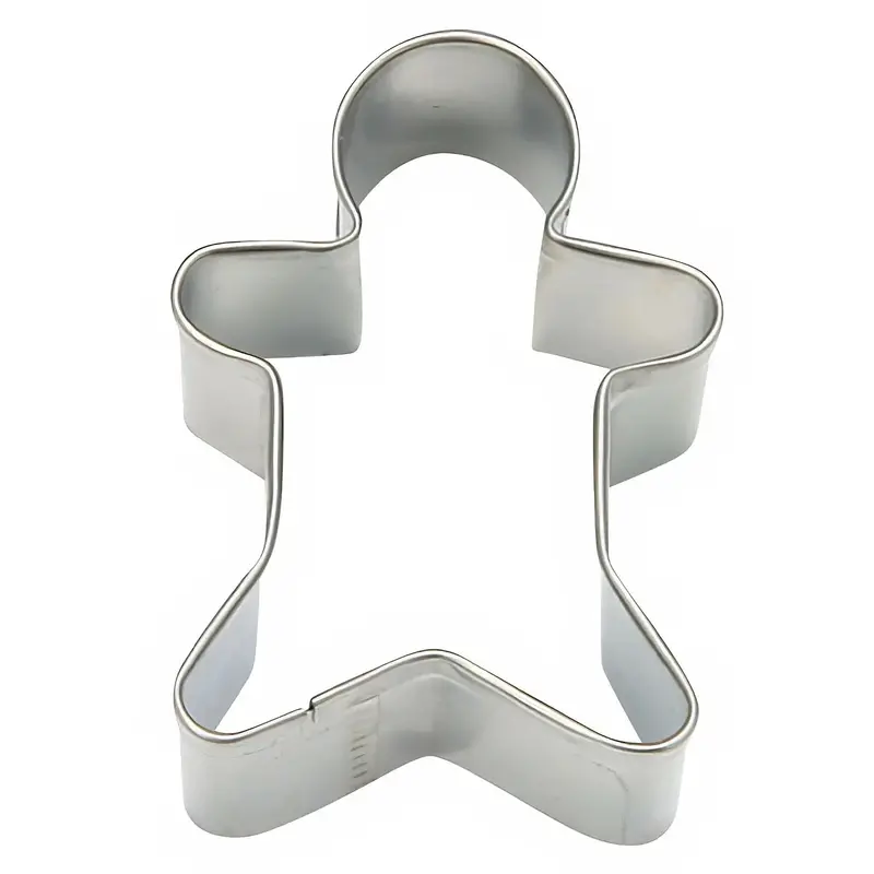 Tigercrown Gingerbread Man Cookie Cutter – Premium Stainless Steel 1