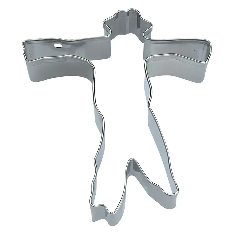 Tigercrown Scarecrow Cookie Cutter – Food-Grade Stainless Steel Baking Tool 1