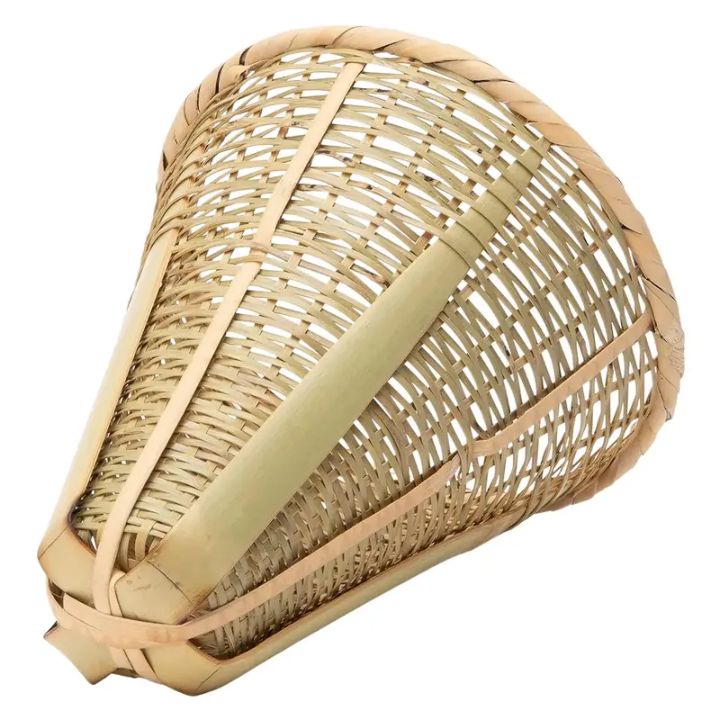 Tkg Natural Bamboo Tebo Noodle Strainer – Handle-Free Design 1