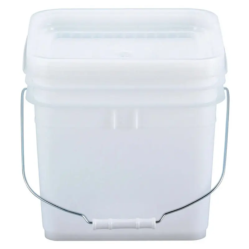 Toslon 10L Hdpe Airtight Square Food Storage Container 1
