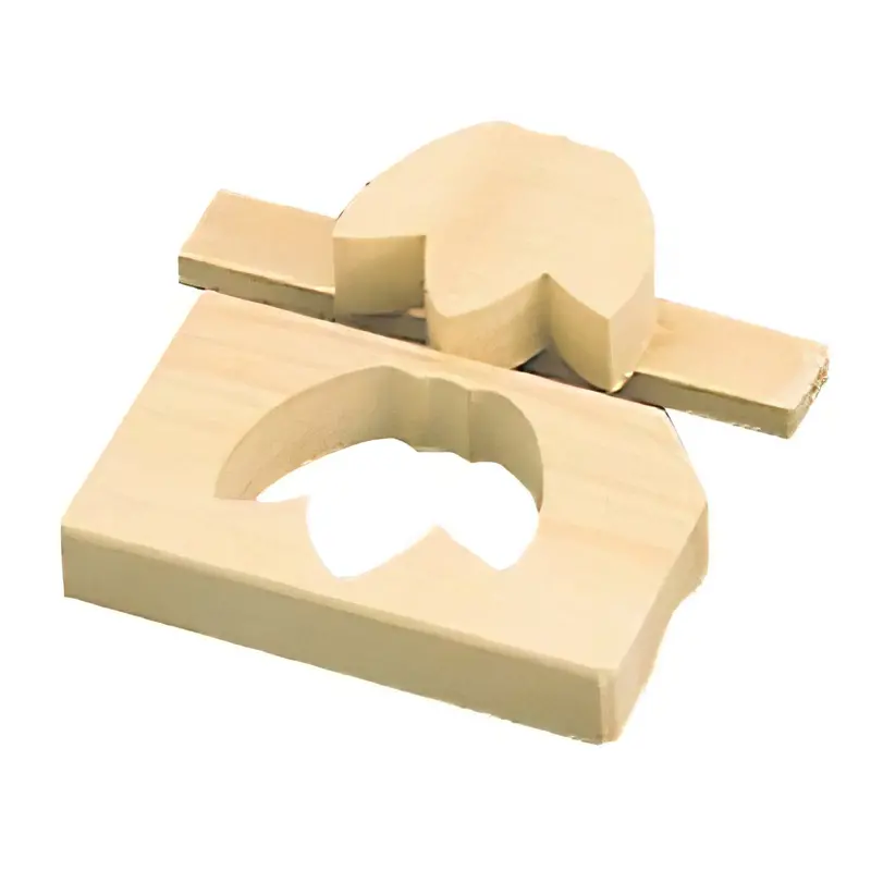 Traditional Japanese Hinoki Rice Press – Ebm Wooden Mold 1