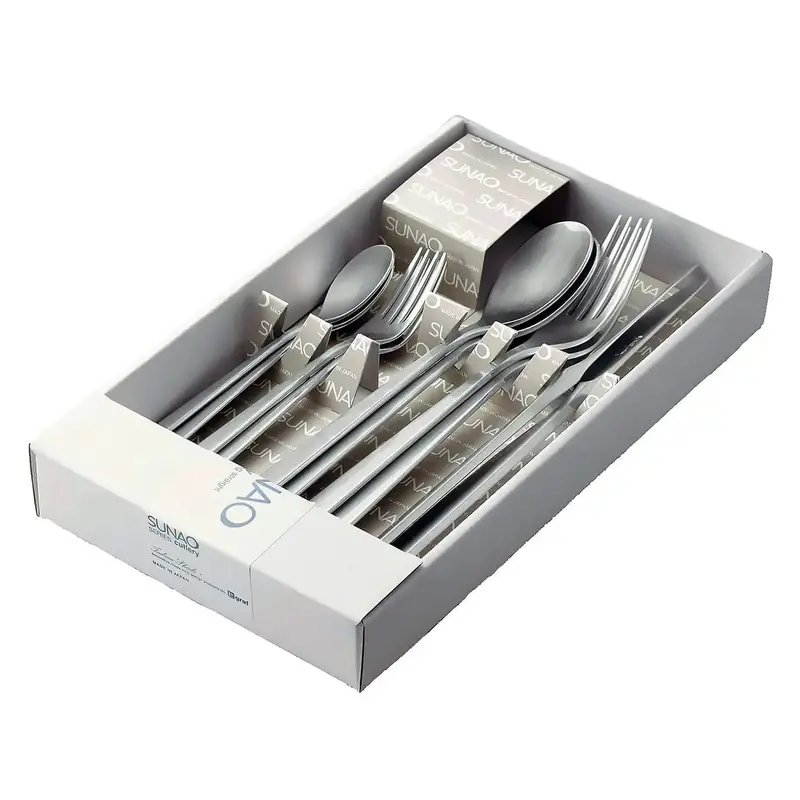 Tsubame Shinko Sunao Premium Cutlery Set – 10-Piece Complete Set 1