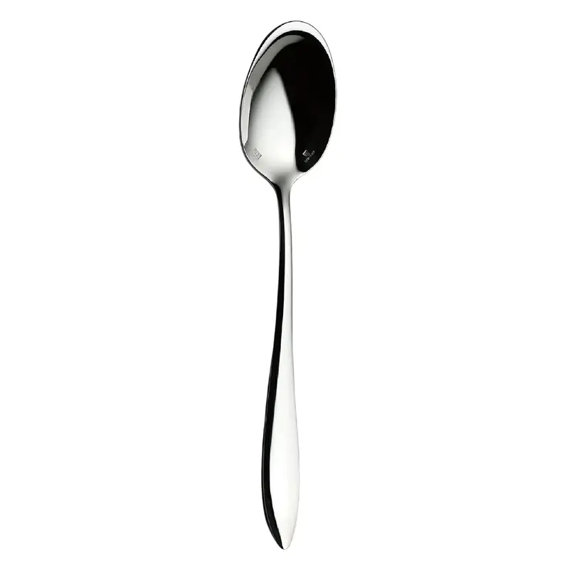 Veloute Stainless Steel Dessert Spoon – Contemporary Serving Tool 1