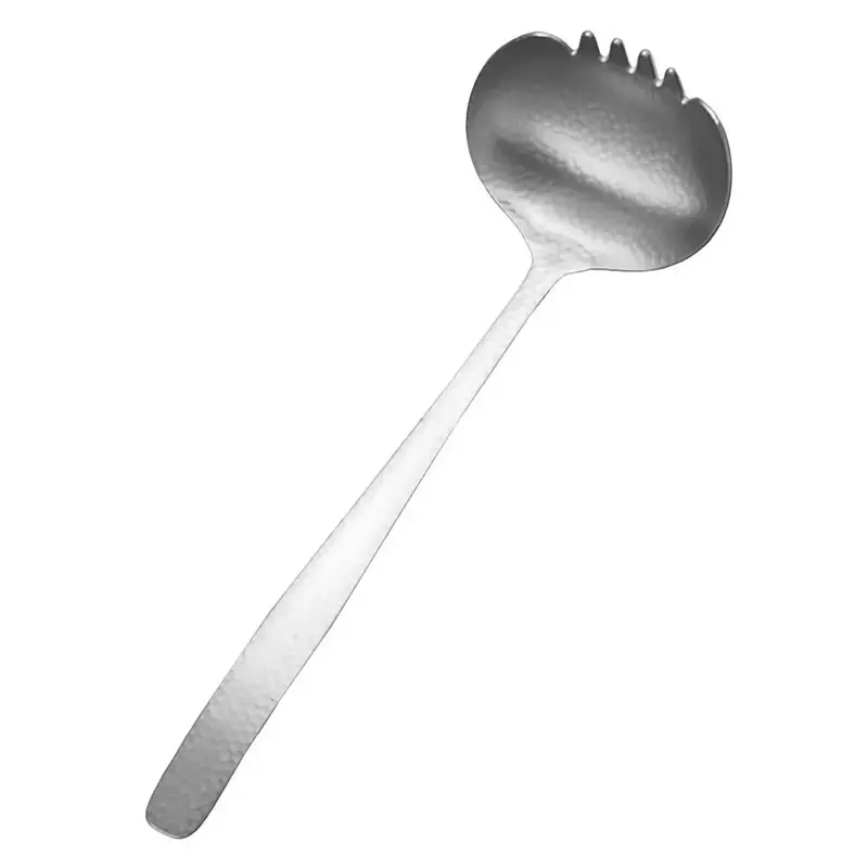 Wada Nagomi Ecoclean Hammered Stainless Steel Fork Ladle 1