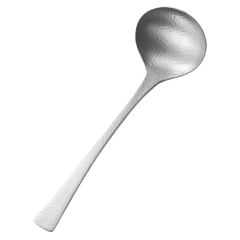 Wada Nagomi Ecoclean Hammered Stainless Steel Serving Ladle 1