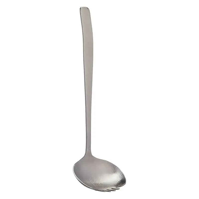Wada Nagomi Hammered Stainless Steel Fork-Style Ladle 1