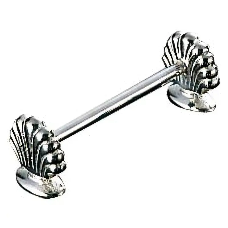 Wadasuke Shell-Design Brass Cutlery Rest 1