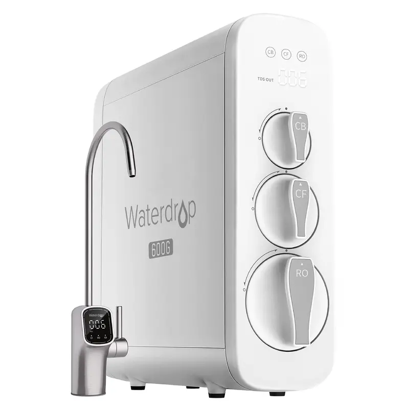 Waterdrop G3P600 Tankless Ro System – 8-Stage Filtration For Direct Drinking Water 1
