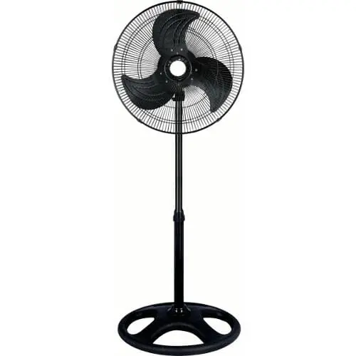 Waywind Way0Rx1271 12-Inch Steel Pedestal Fan With Adjustable Height 1