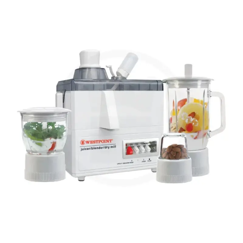 Westpoint 3-In-1 Juicer, Blender & Dry Mill – Wf-8814 1