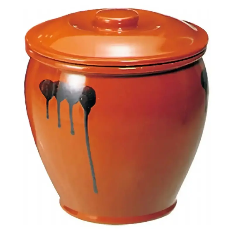 Yamagen Tokoname-Yaki Kame Storage Jar – Authentic Japanese Stoneware 1