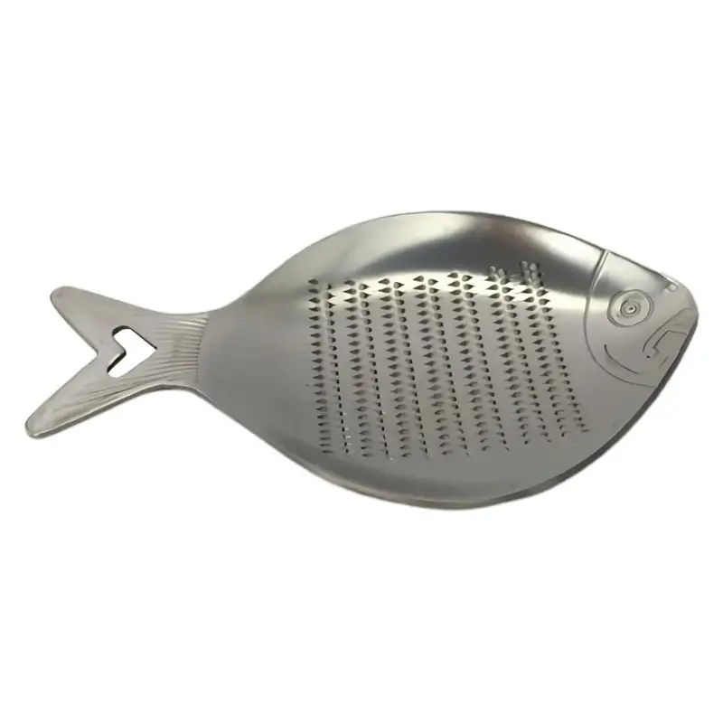 Yamagi Sea Bream-Themed Stainless Steel Grater – Artisan Kitchen Tool 1