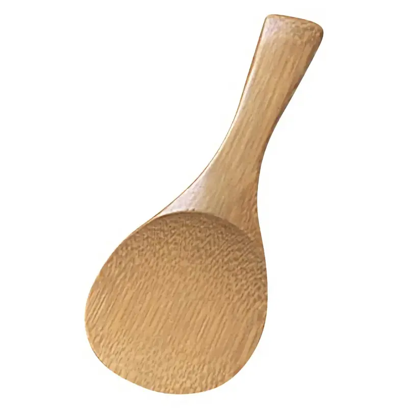 Yamashita Kogei Soot-Black Bamboo Rice Spoon 1