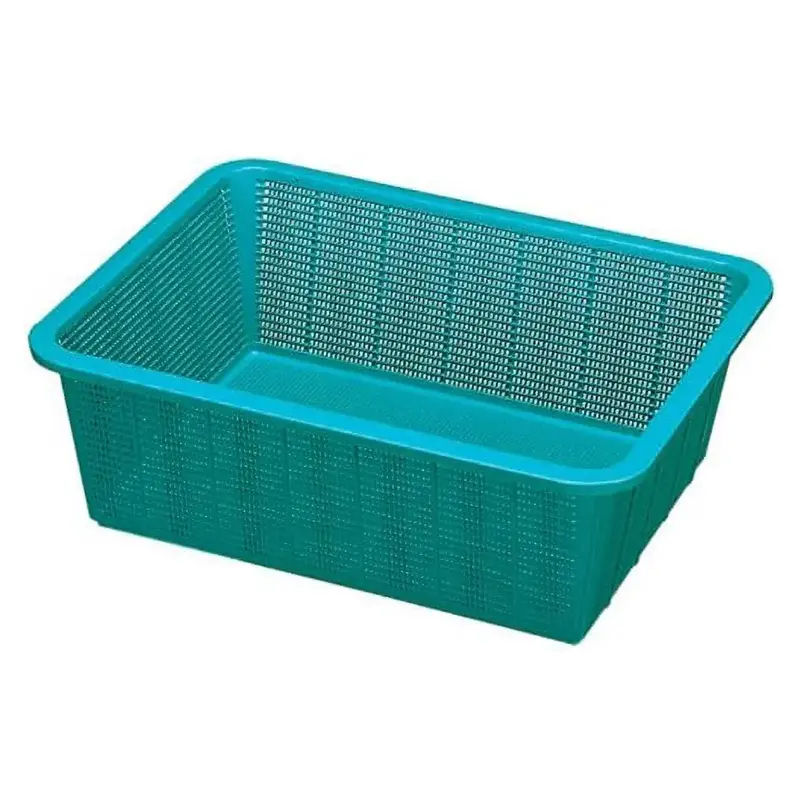 Yazaki Kako Polypropylene Rectangular Drain Basket – Commercial Grade 1