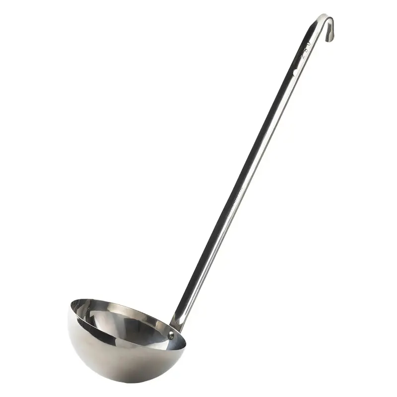Yukiwa Classic Stainless Steel Round-Bowl Ladle 1