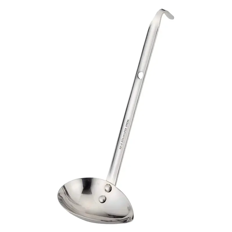Yukiwa Compact Stainless Steel Side-Scoop Ladle 1