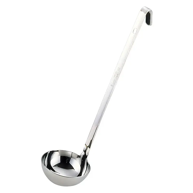 Yukiwa Hook-Featured Stainless Steel Ladle For Hanging Storage 1