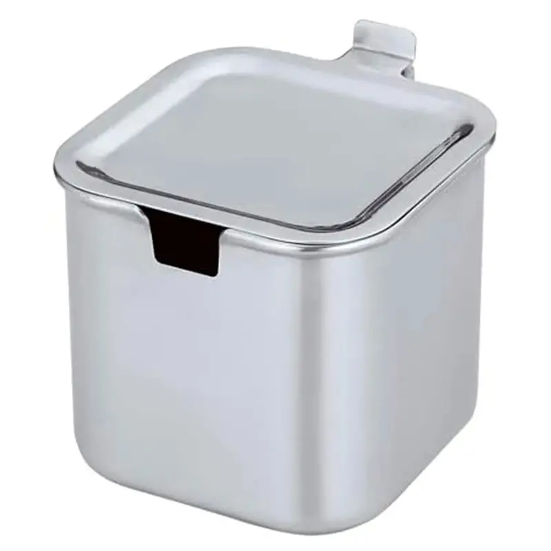 Yukiwa Molybdenum Steel Sauce Dish With Hinged Lid 1