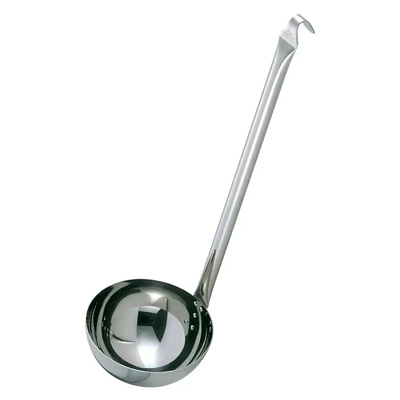 Yukiwa Pipe-Style Stainless Steel Ladle For Commercial Use 1