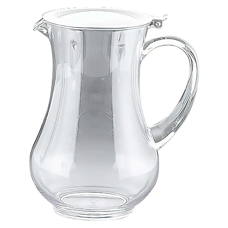 Yukiwa Plastic Water Pitcher Featuring Stainless Steel Lid 1