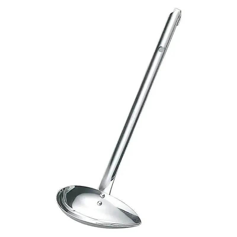 Yukiwa Stainless Steel Side-Scoop Ladle For Soups And Sauces 1
