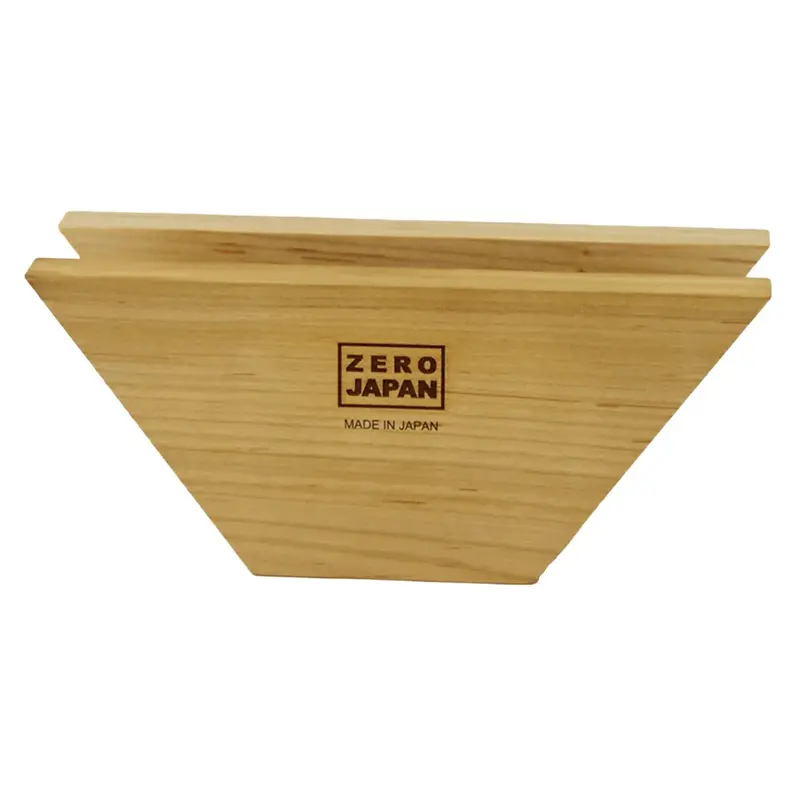 Zero Japan Cherry Wood Coffee Filter Holder – Natural Material Dripper Support 1